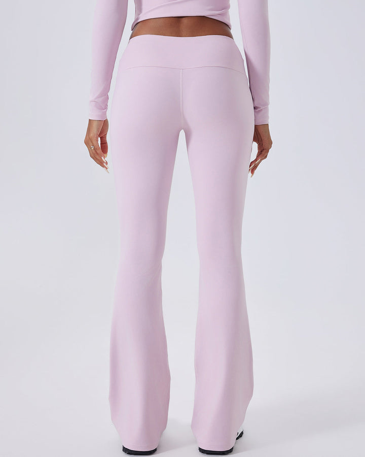 Ivy Flare Leggings - Pink