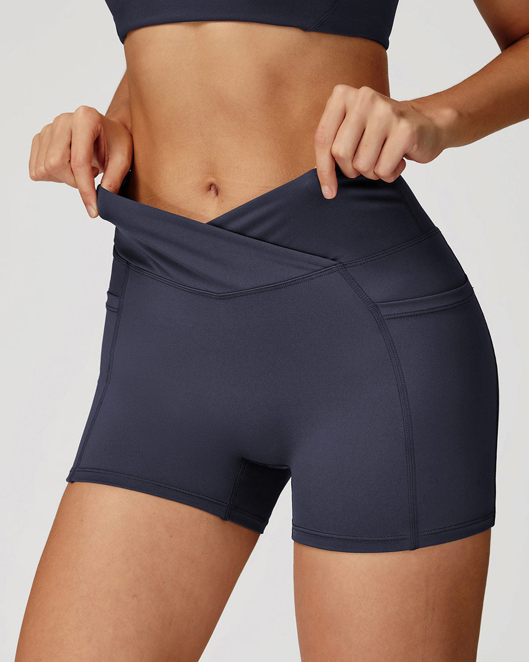 Mila Seamless Shorts - Ink