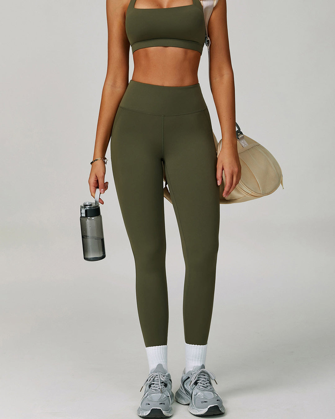 Mira Active Bra - Green