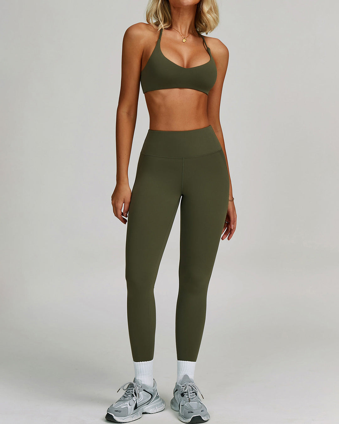 Mira Sports Bra - Green