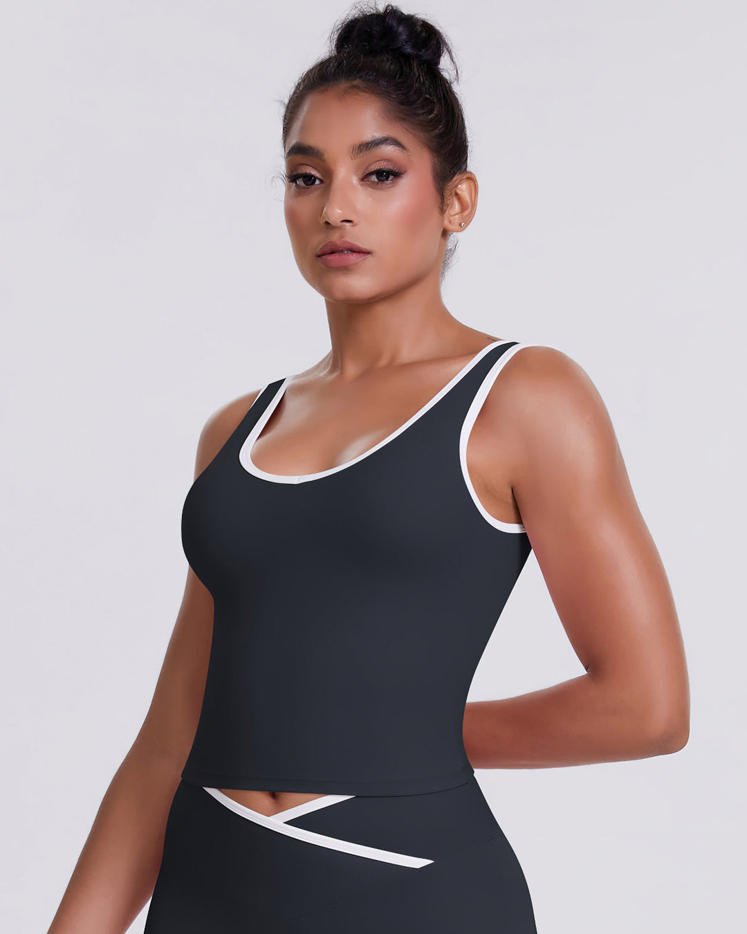 Niam Crop Top - Black