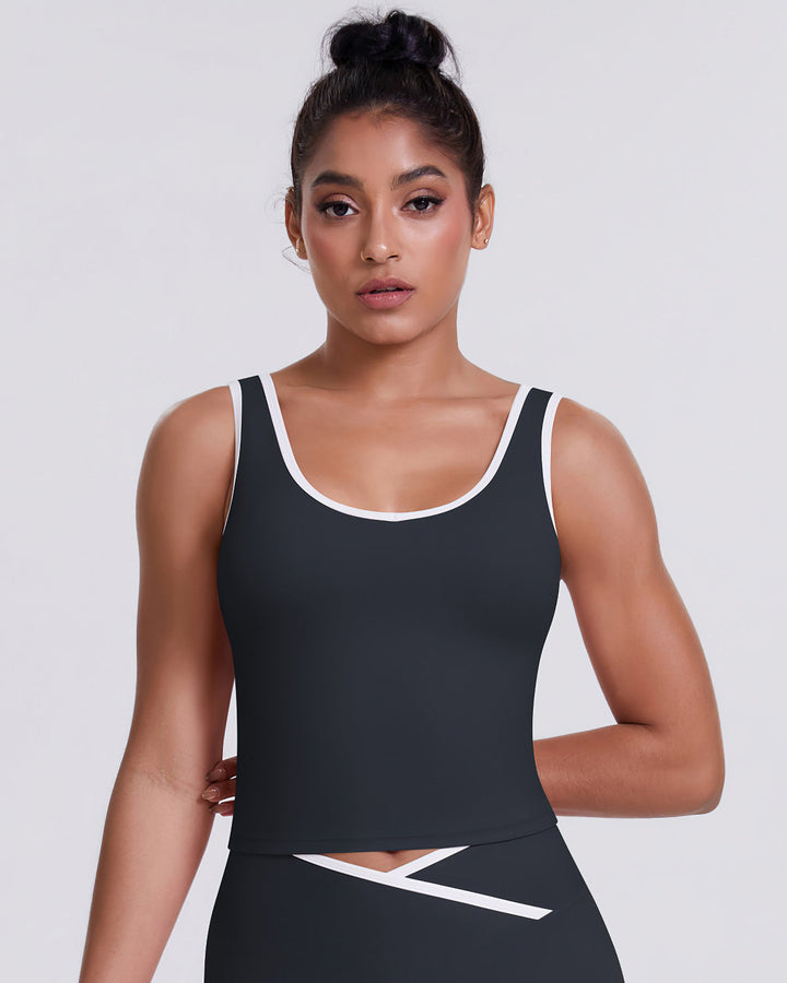 Niam Crop Top - Black