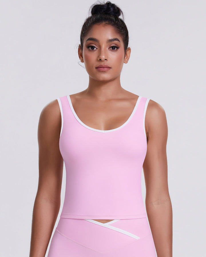 Niam Crop Top - Pink