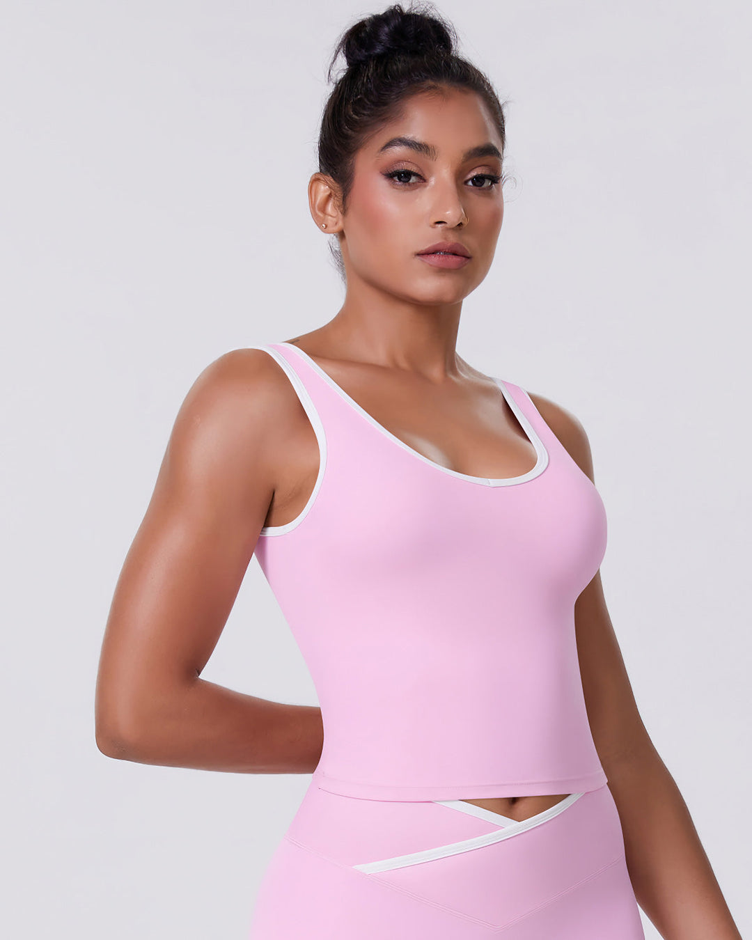 Niam Crop Top - Pink