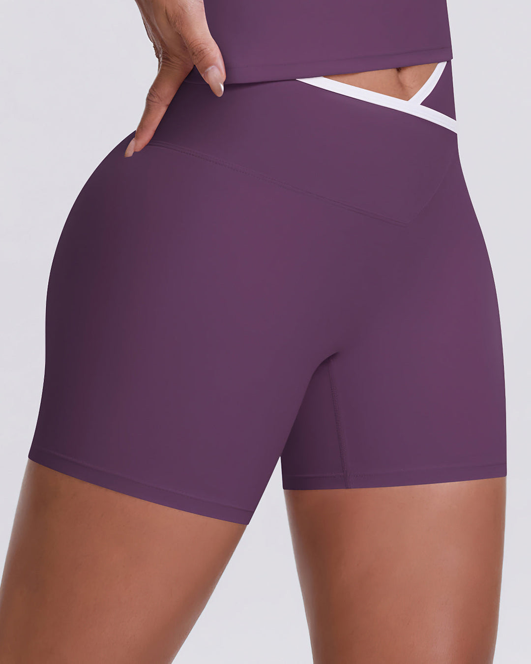 Niam Seamless Shorts - Plum
