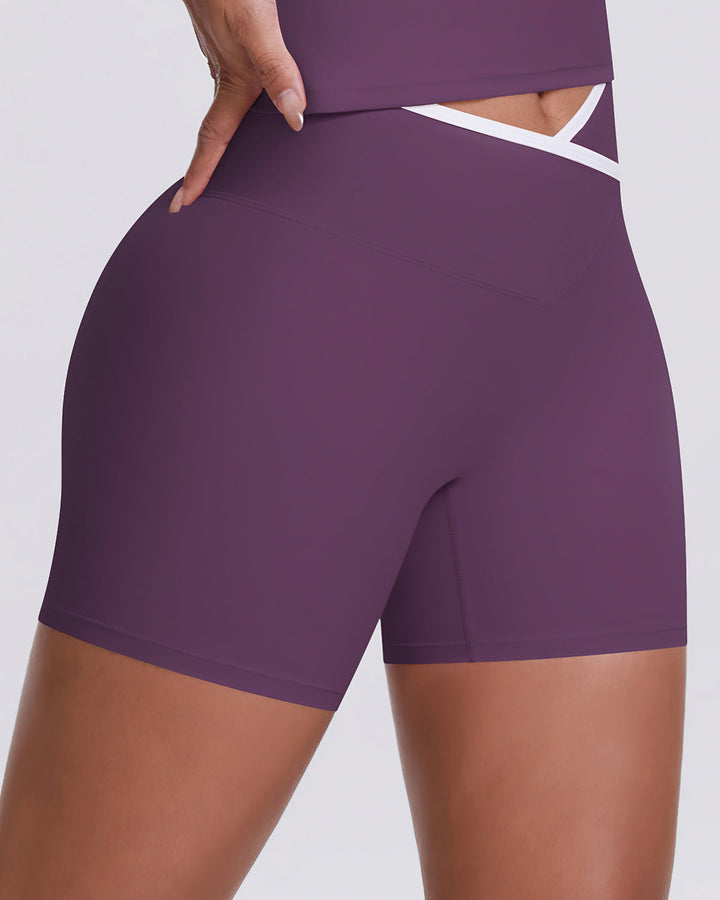 Niam Seamless Shorts - Plum