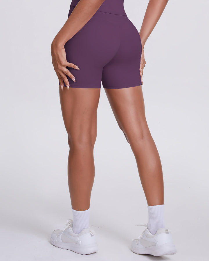 Niam Seamless Shorts - Plum
