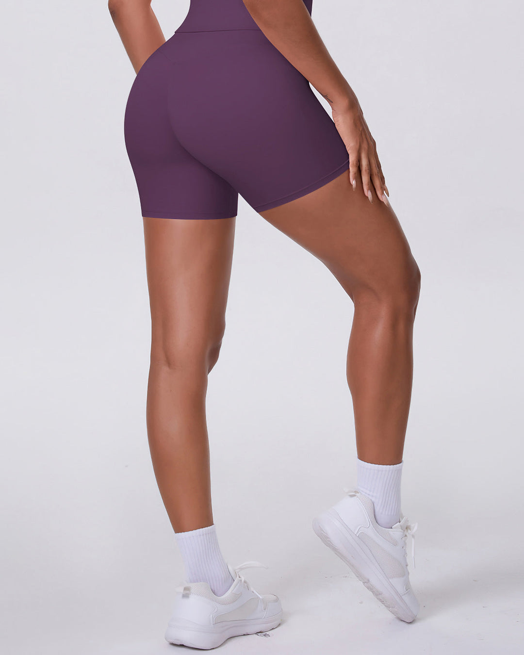Niam Seamless Shorts - Plum
