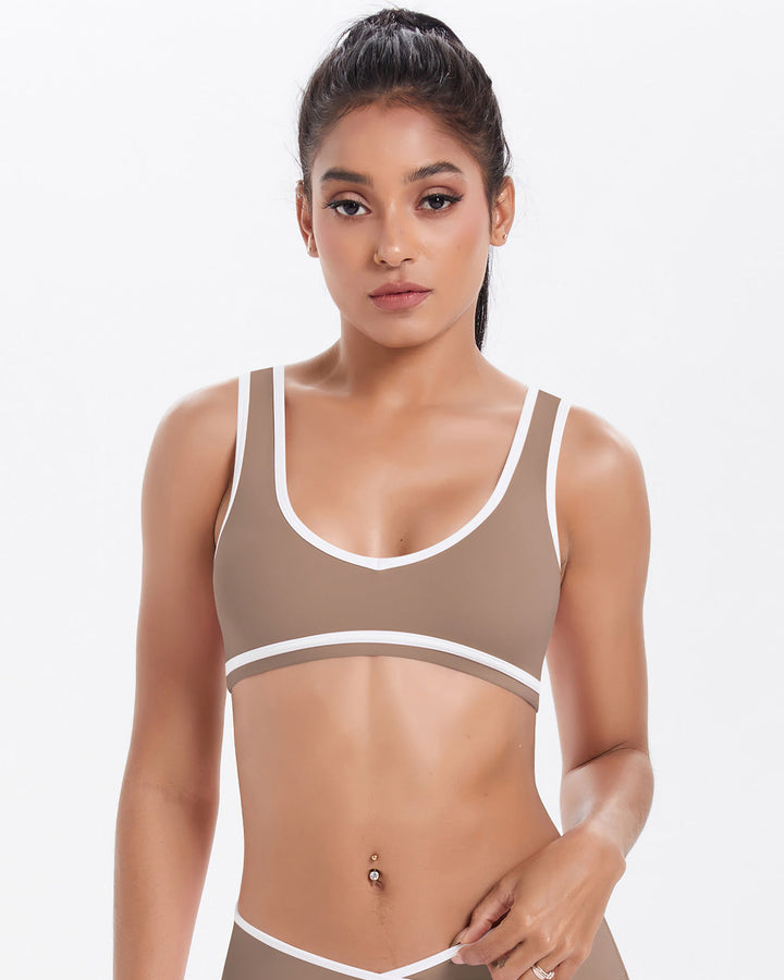 Niam Sports Bra - Cocoa