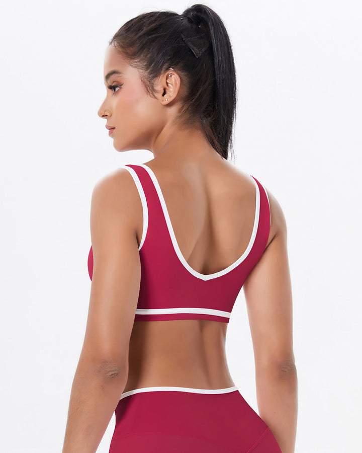 Niam Sports Bra - Red