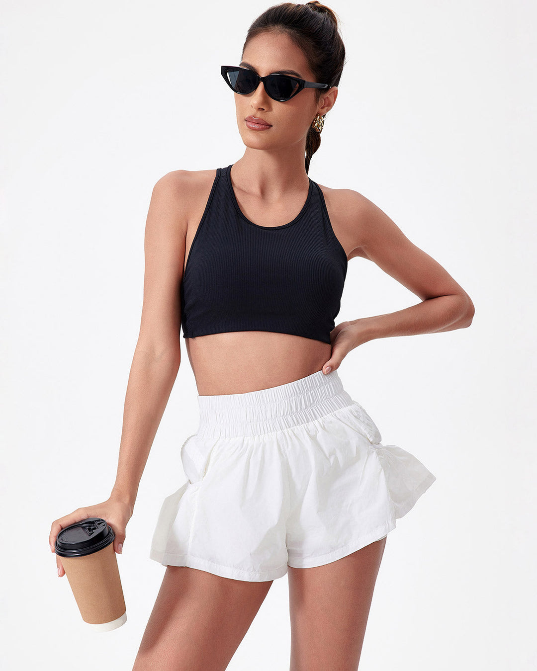 Petra Sports Bra - Black