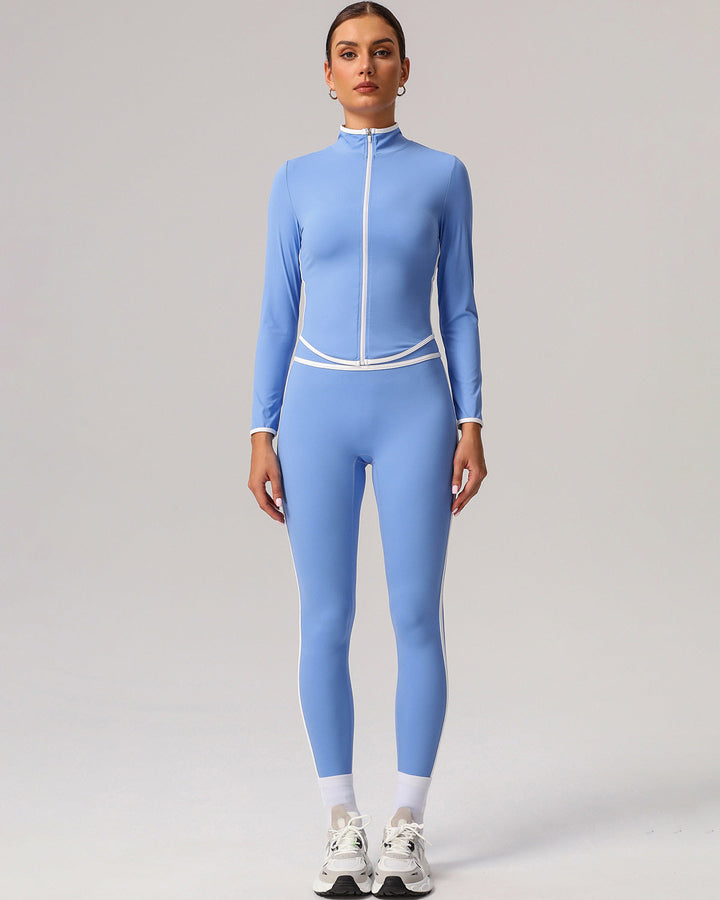 Raina Seamless Leggings - Blue