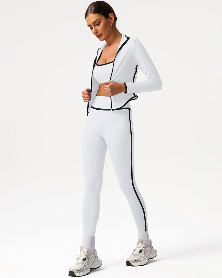 Raina Seamless Leggings - White