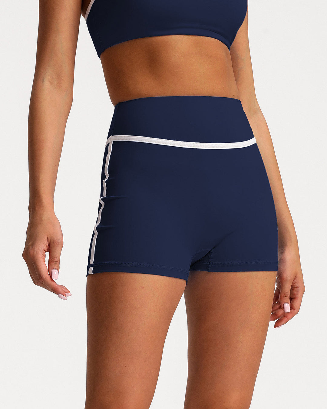 Raina Seamless Shorts - Navy