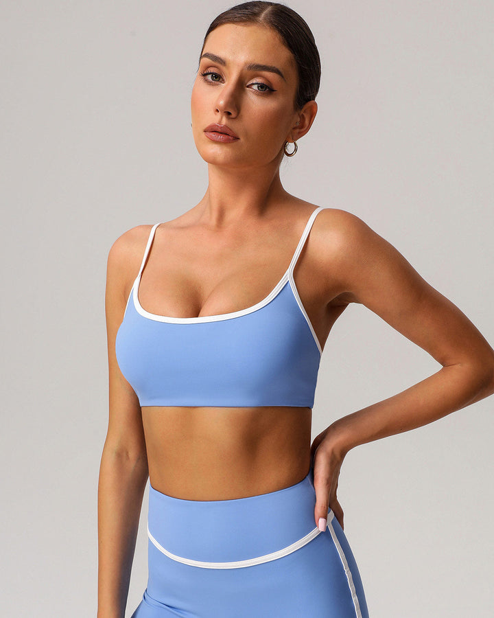 Raina Sports Bra - Blue