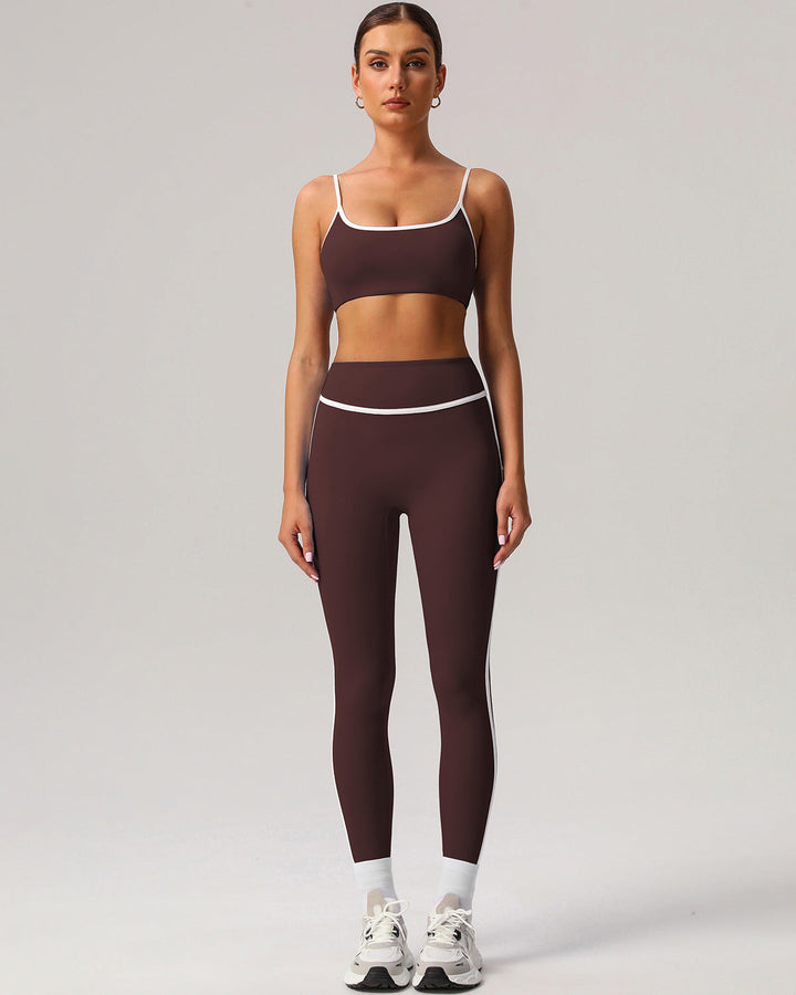Raina Sports Bra - Brown