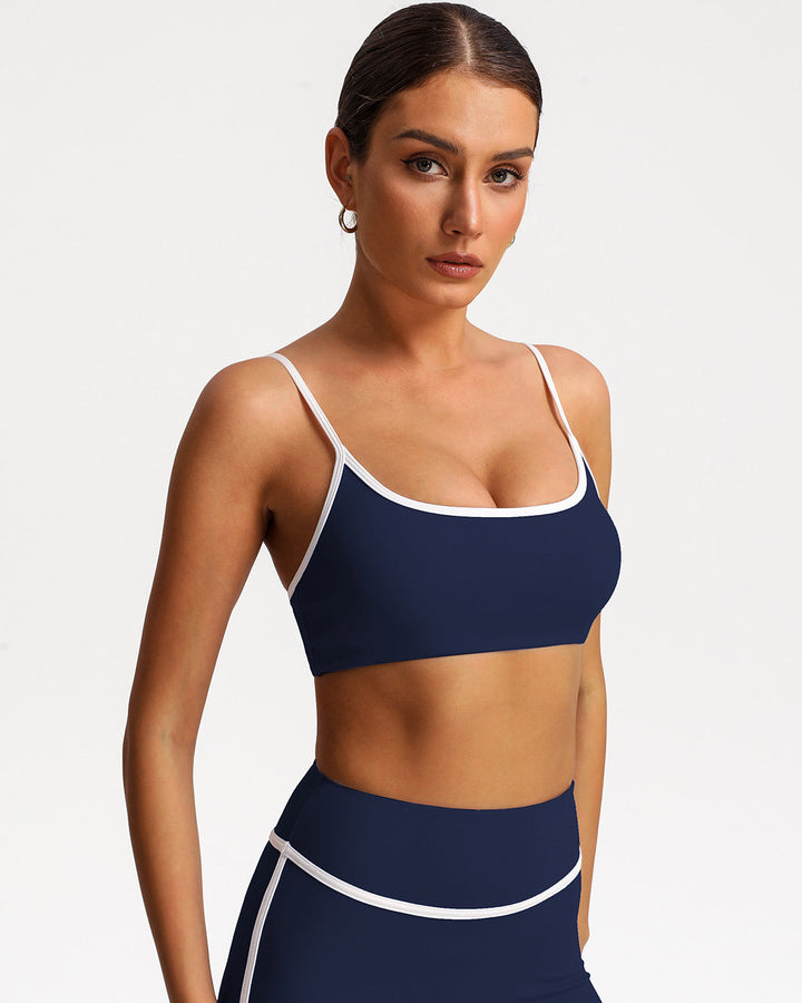 Raina Sports Bra - Navy