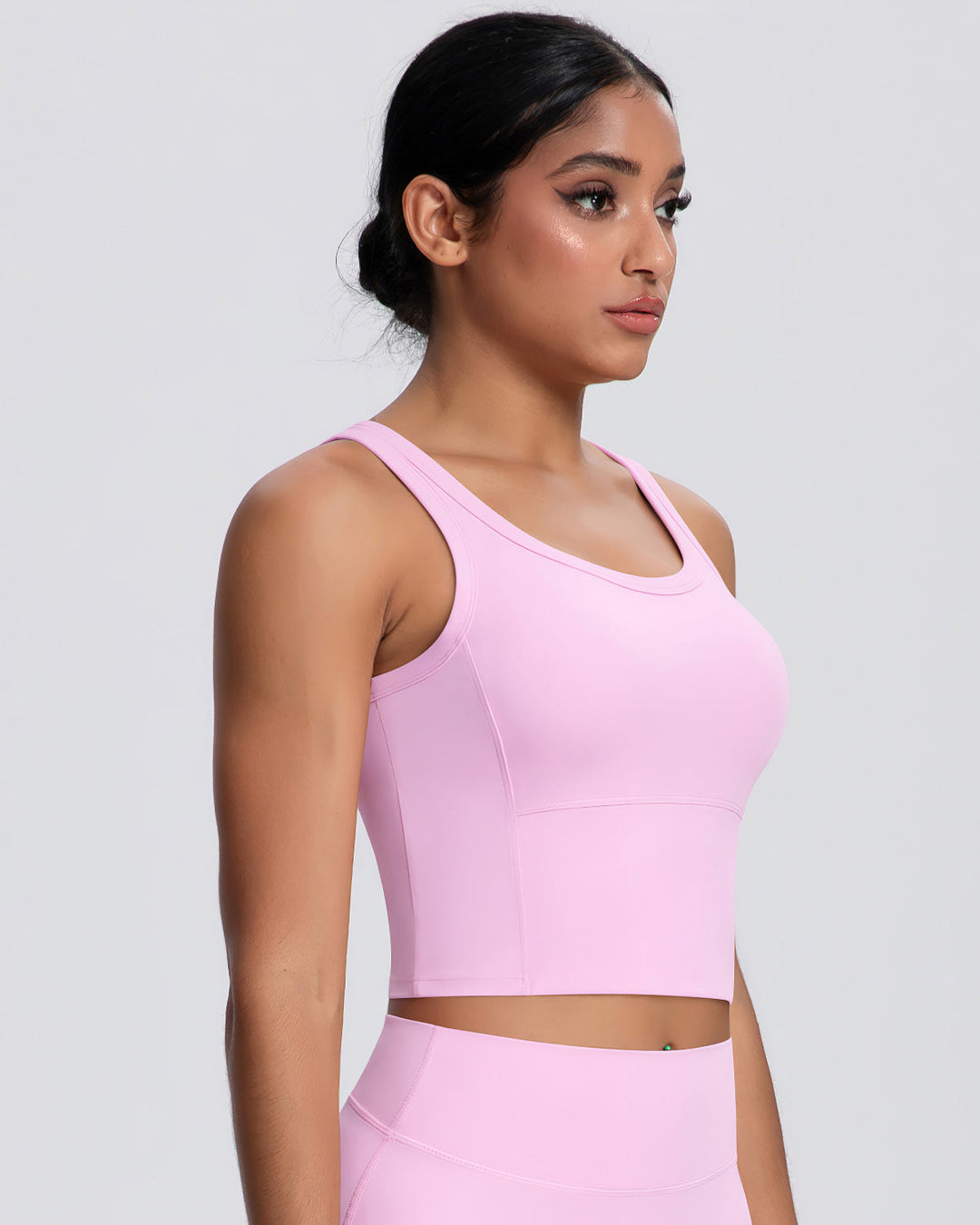 Rowan Crop Top - Pink