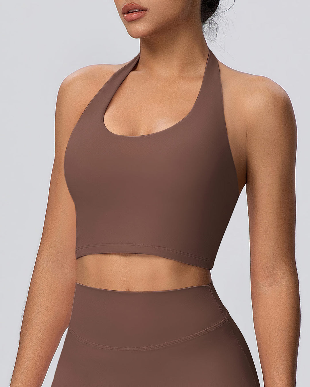 Rowan Fitness Top - Brown