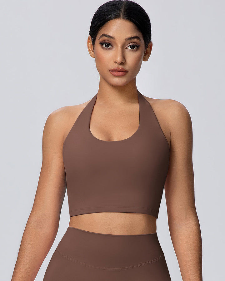 Rowan Fitness Top - Brown