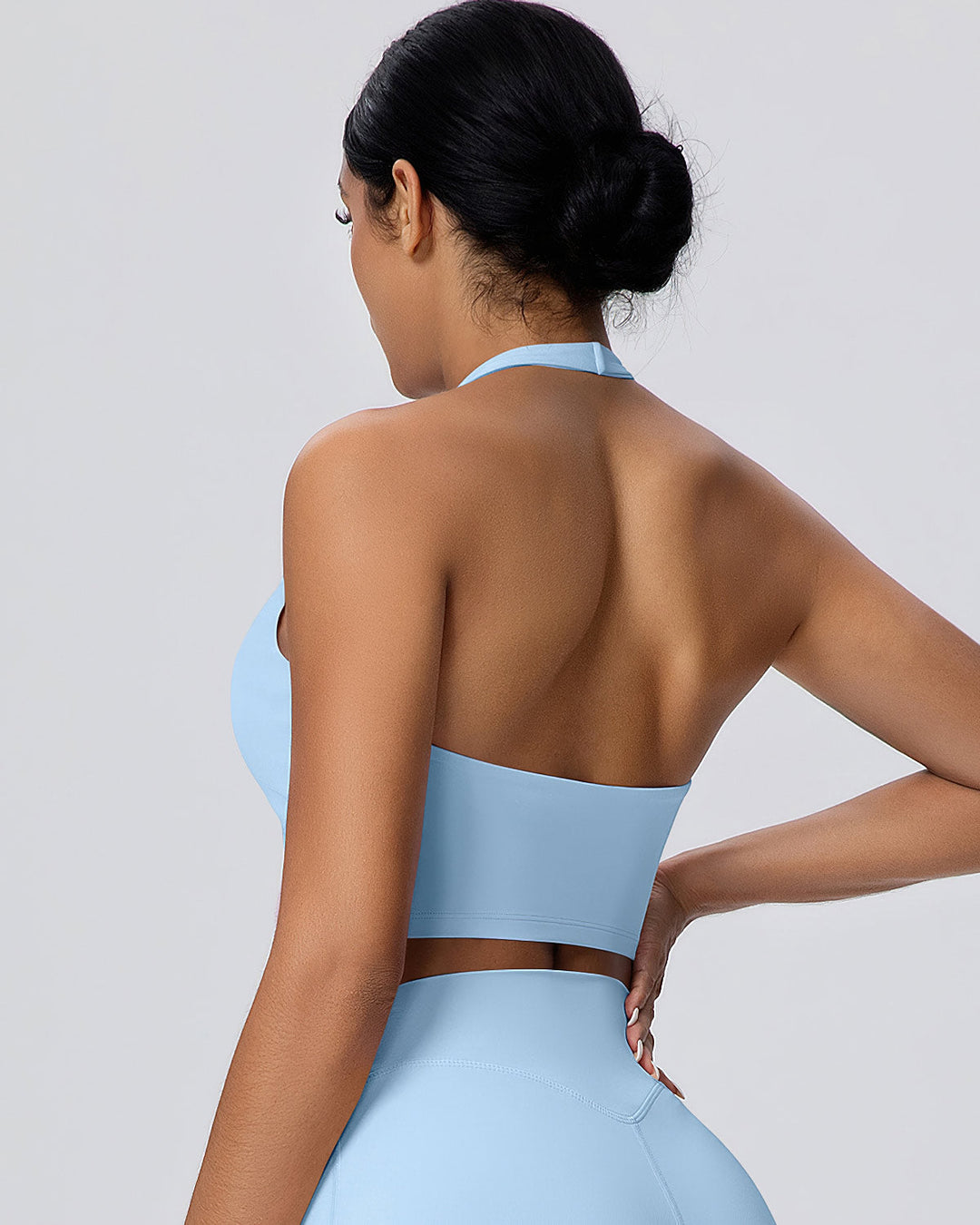 Rowan Fitness Top - Sky Blue