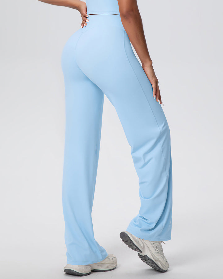 Rowan Flare Leggings - Sky Blue
