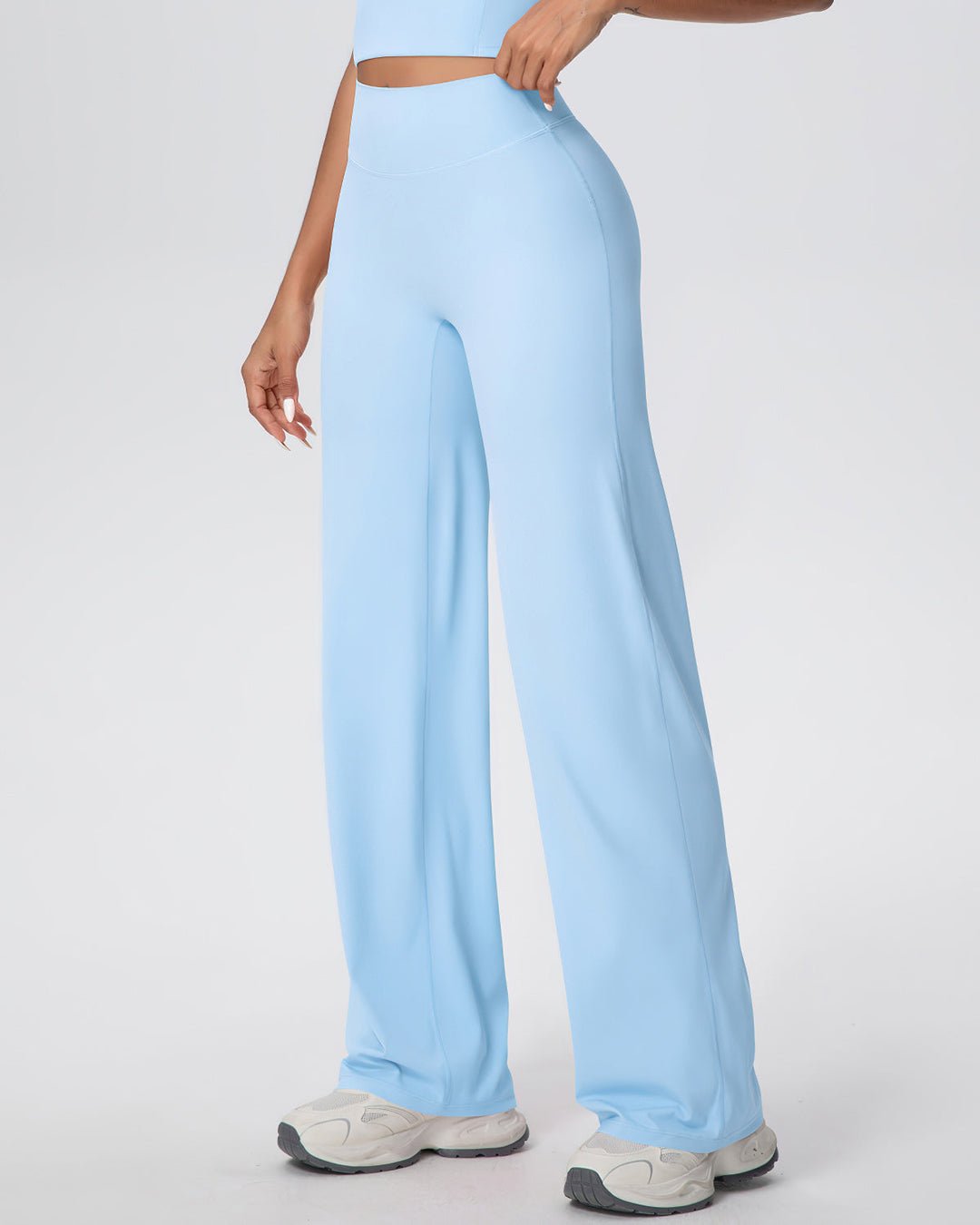 Rowan Flare Leggings - Sky Blue