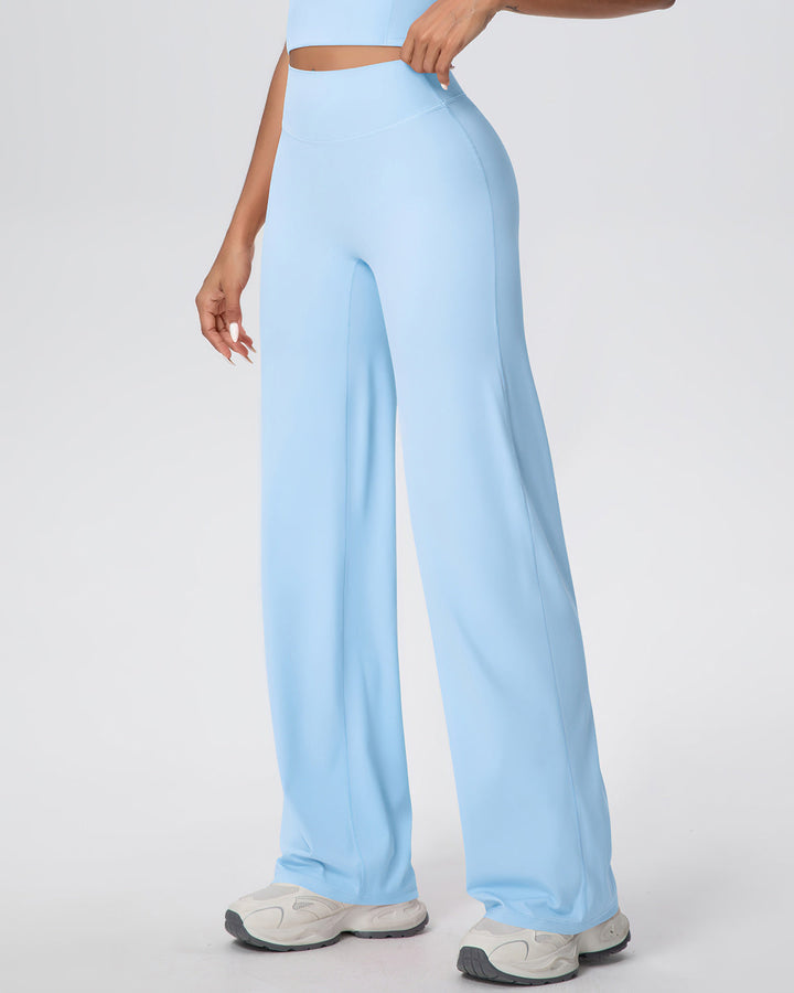 Rowan Flare Leggings - Sky Blue