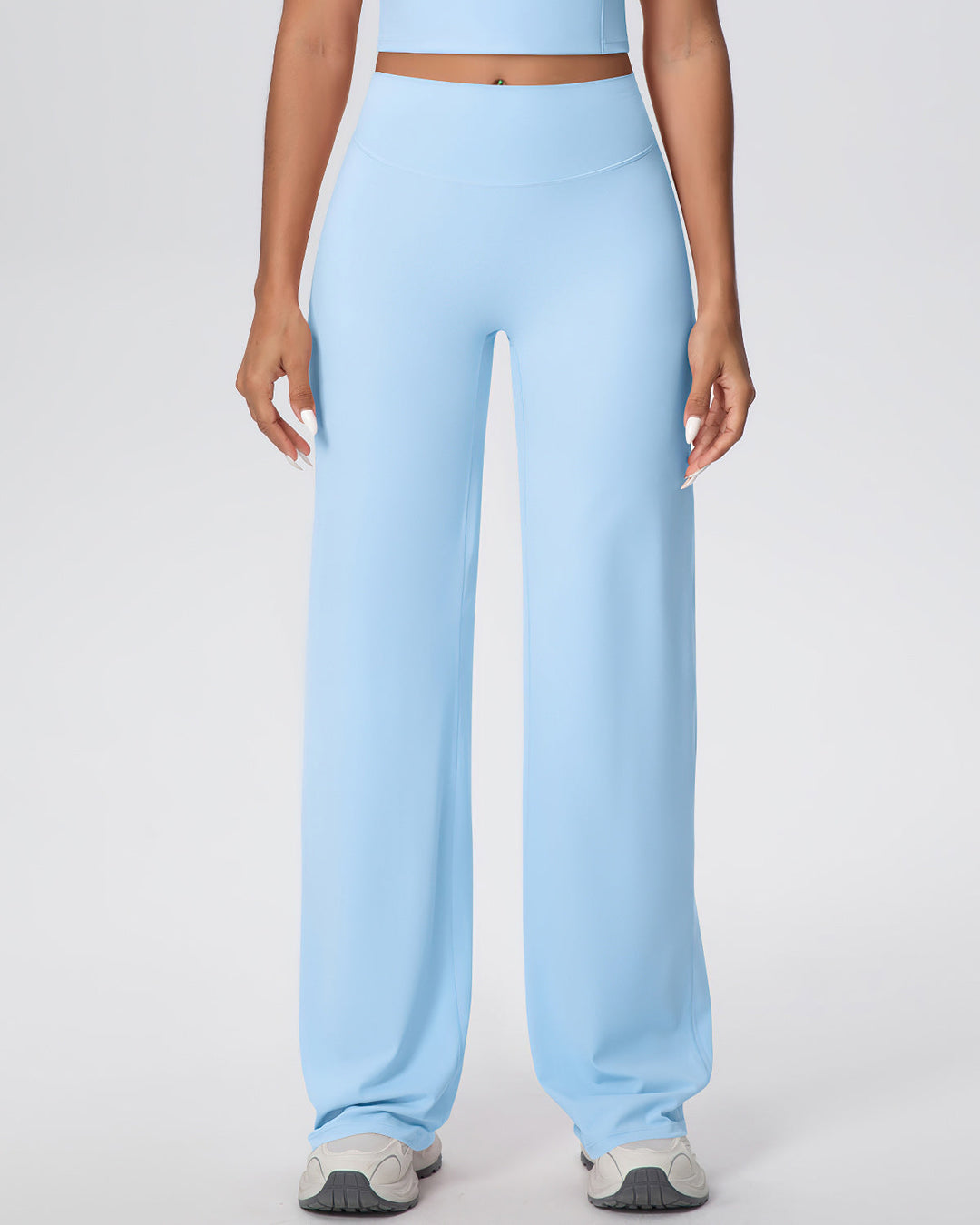 Rowan Flare Leggings - Sky Blue