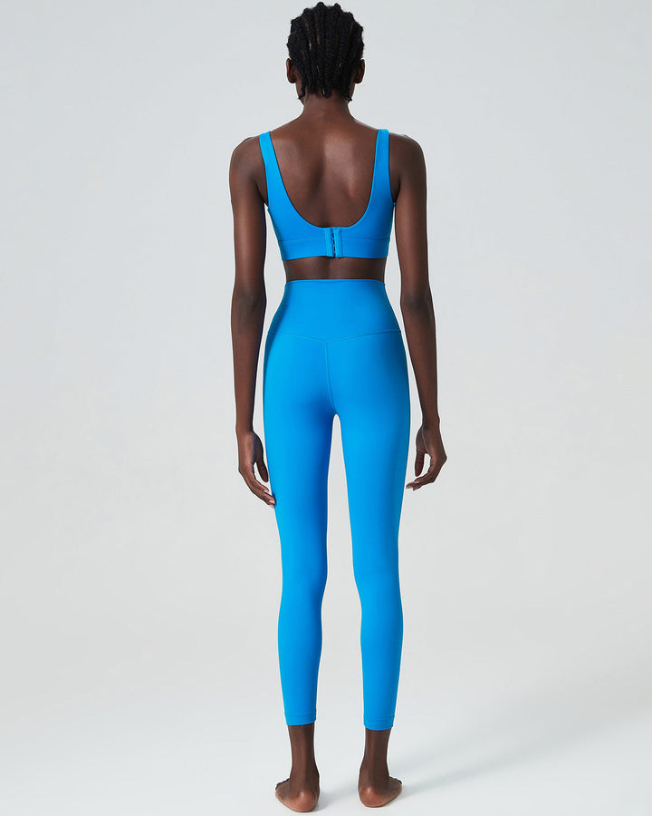 Vesper Seamless Leggings - Azure