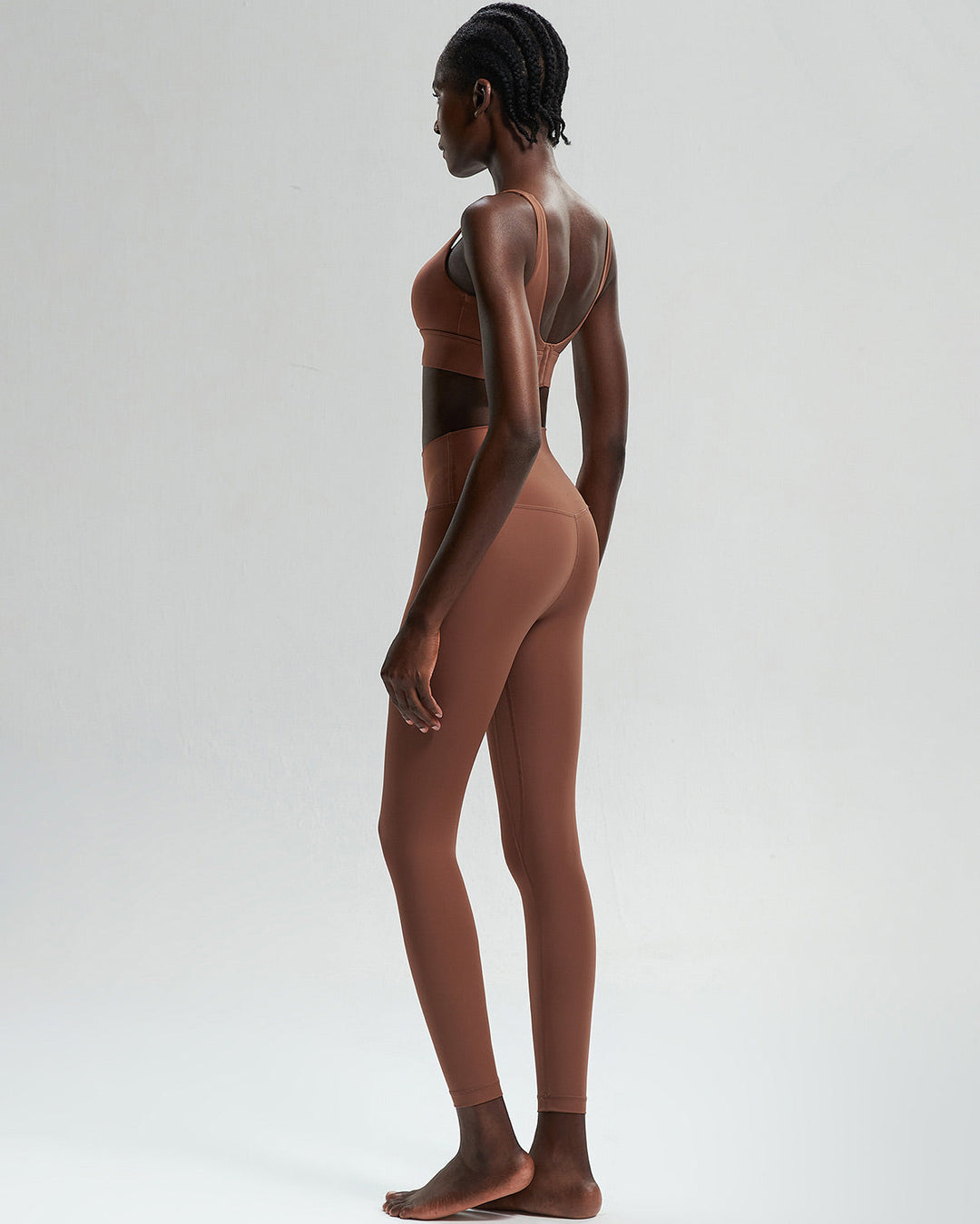 Vesper Seamless Leggings - Clay