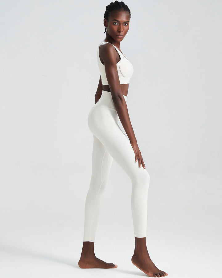 Vesper Seamless Leggings - White