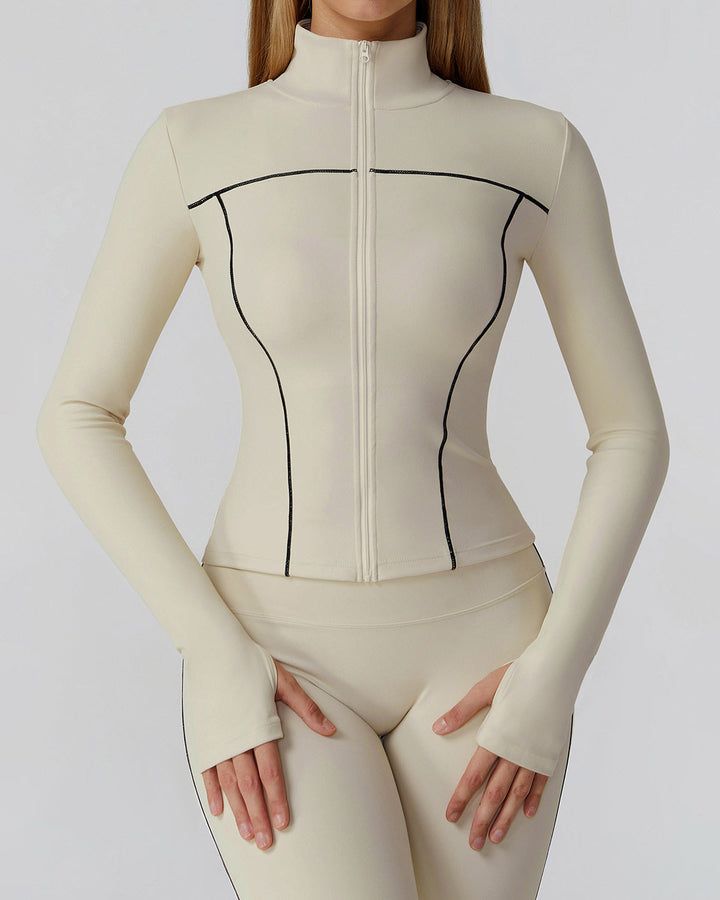 Wren Active Jacket - Beige