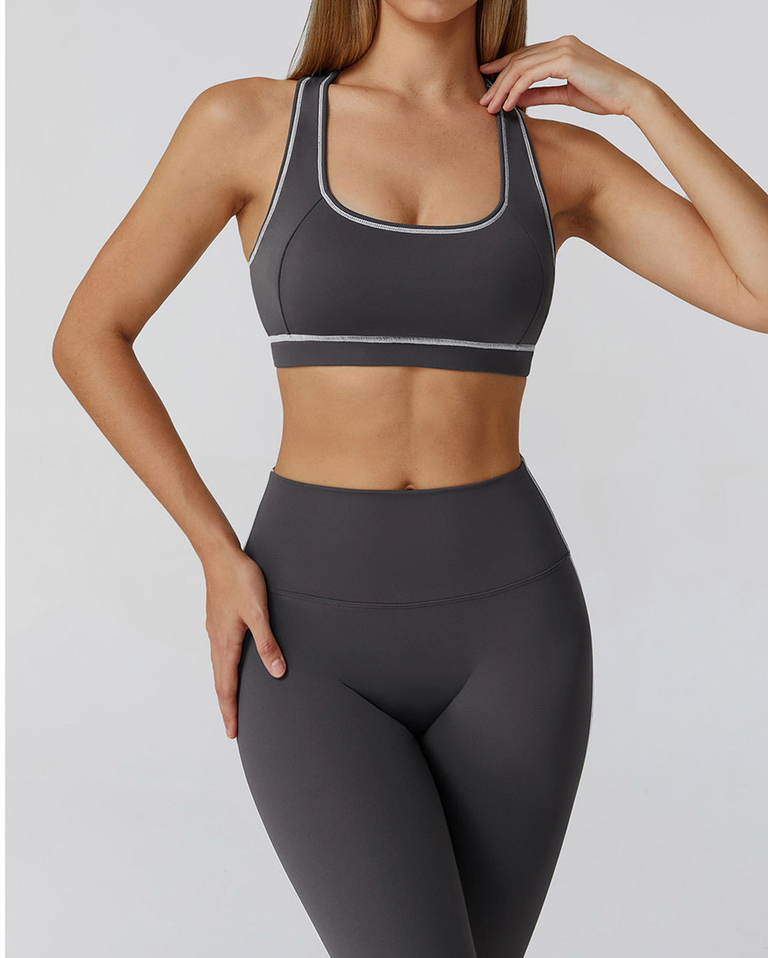 Wren Sports Bra - Grey