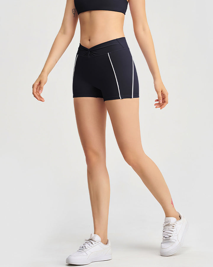 Xanthe Seamless Shorts - Black