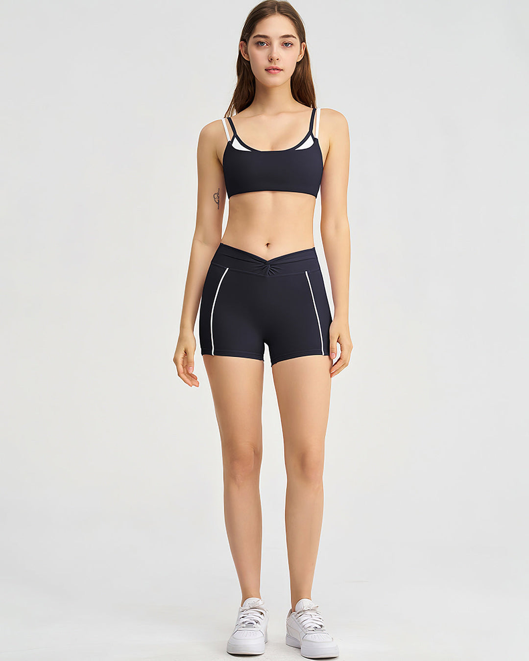 Xanthe Seamless Shorts - Black