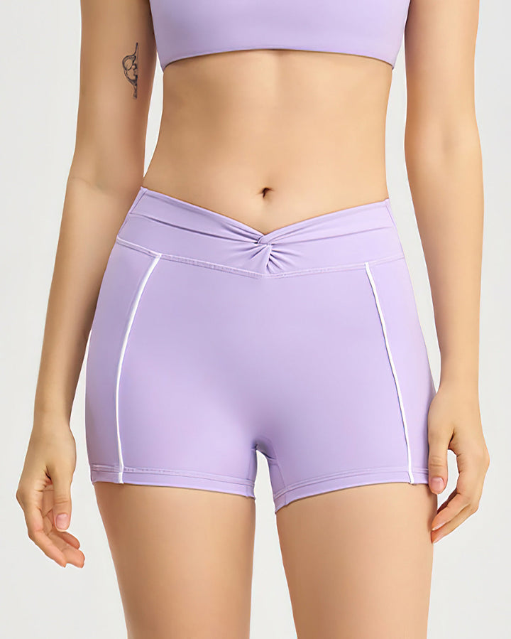 Xanthe Seamless Shorts - Purple