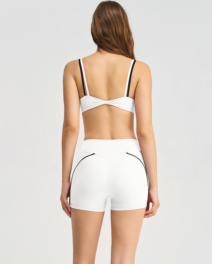 Xanthe Seamless Shorts - White
