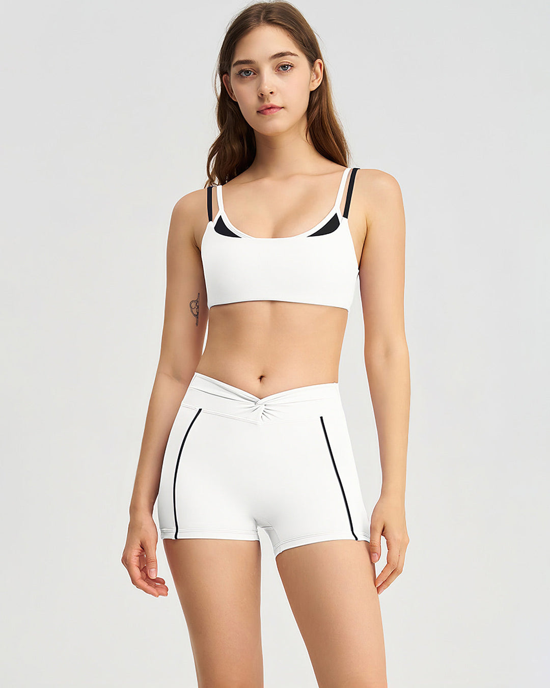 Xanthe Seamless Shorts - White