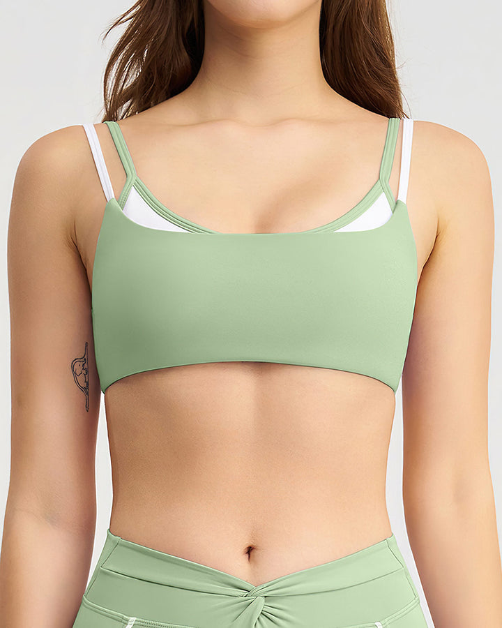 Xanthe Sports Bra - Green