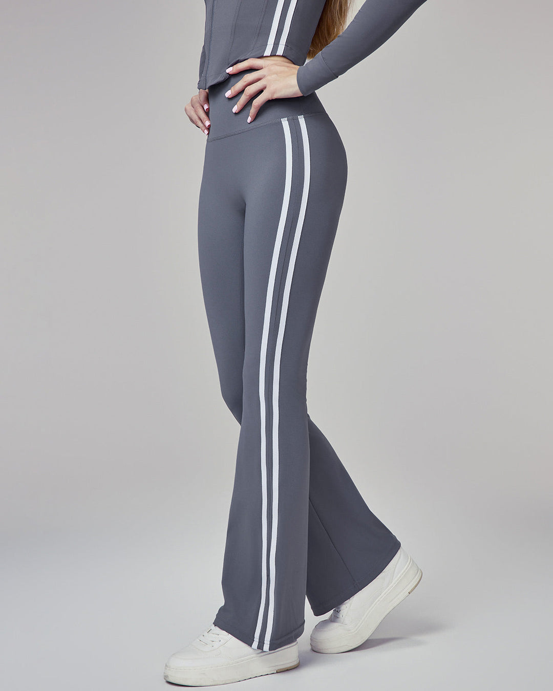 Xyla Flare Leggings - Grey