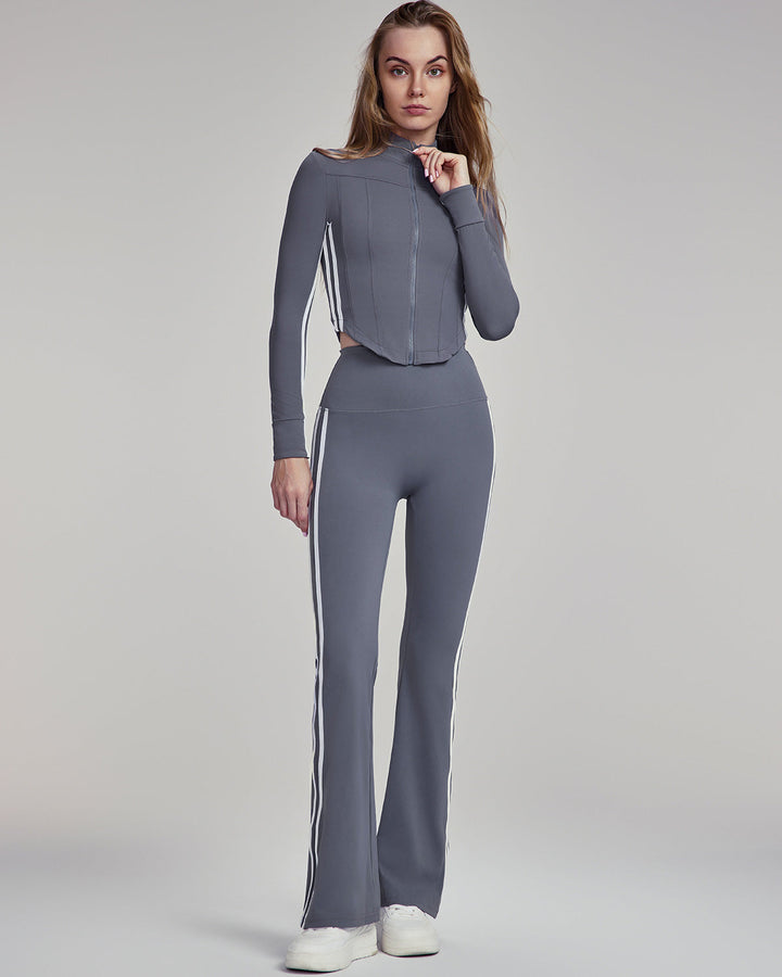 Xyla Flare Leggings - Grey